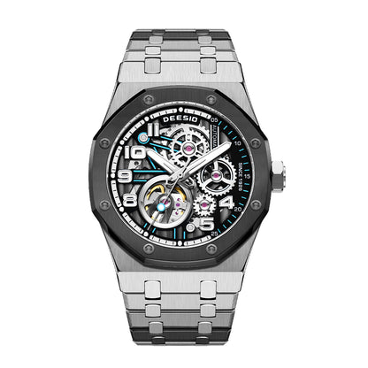 DeesioWatch D-506A Men's Sports Machinery Trend Stainless Steel Watch